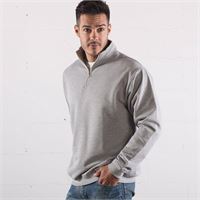 FELPA MEZZA ZIP MADE in ITALY